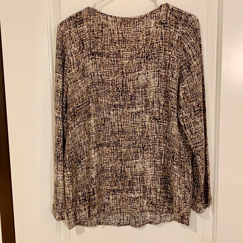 J. JILL V- NECK BLOUSE - Picture 10 of 15
